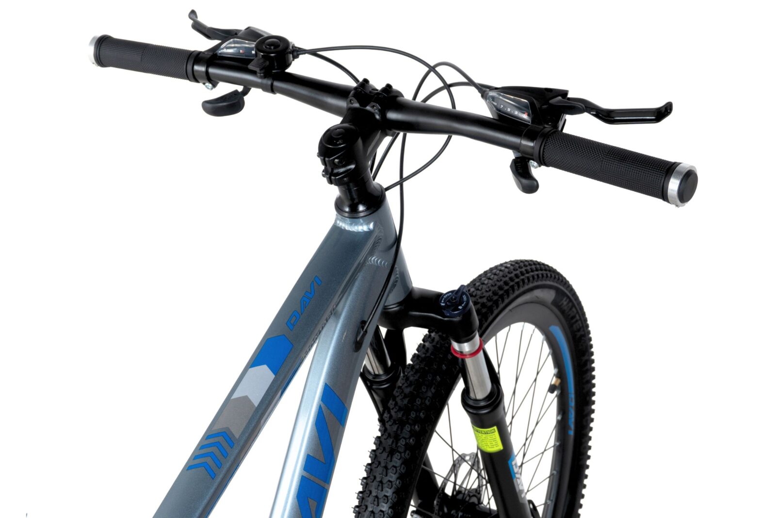 davi montaro alumínium mtb kerékpár, 26", 145 170 cm, 21 sebesség, szürke/kék
