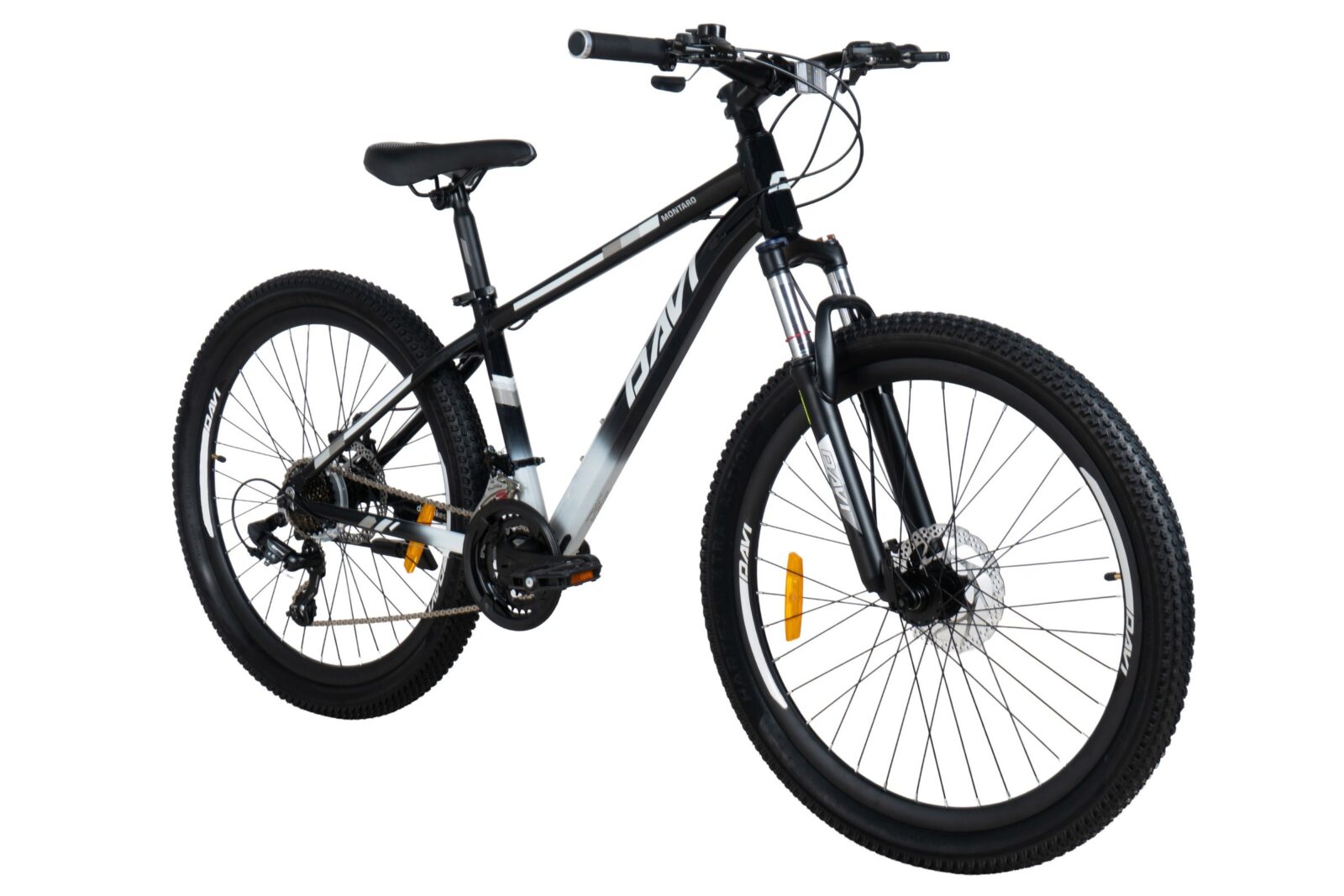 davi montaro alumínium mtb kerékpár, 26", 145 170 cm, 21 sebesség, fekete/piros (copy)