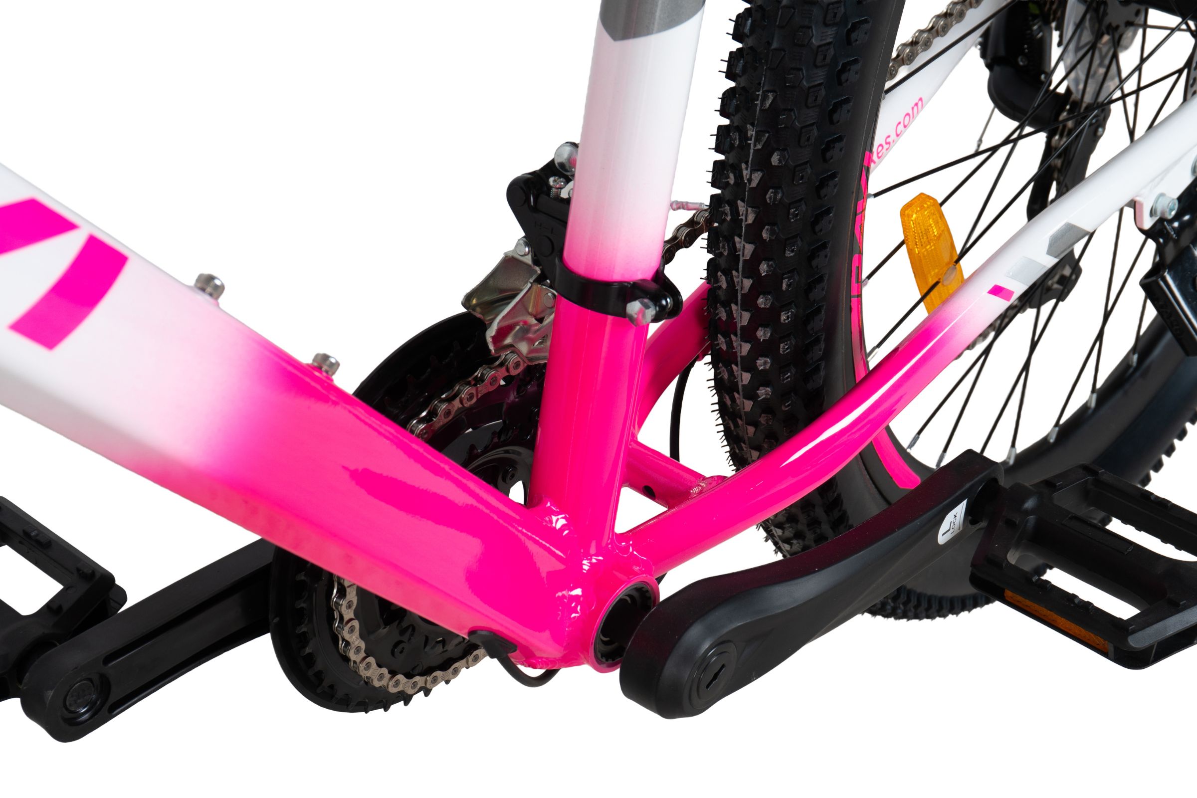 davi bella alumínium mtb kerékpár, 27,5", 160 185 cm, 21 sebesség,rózsaszín/fehér