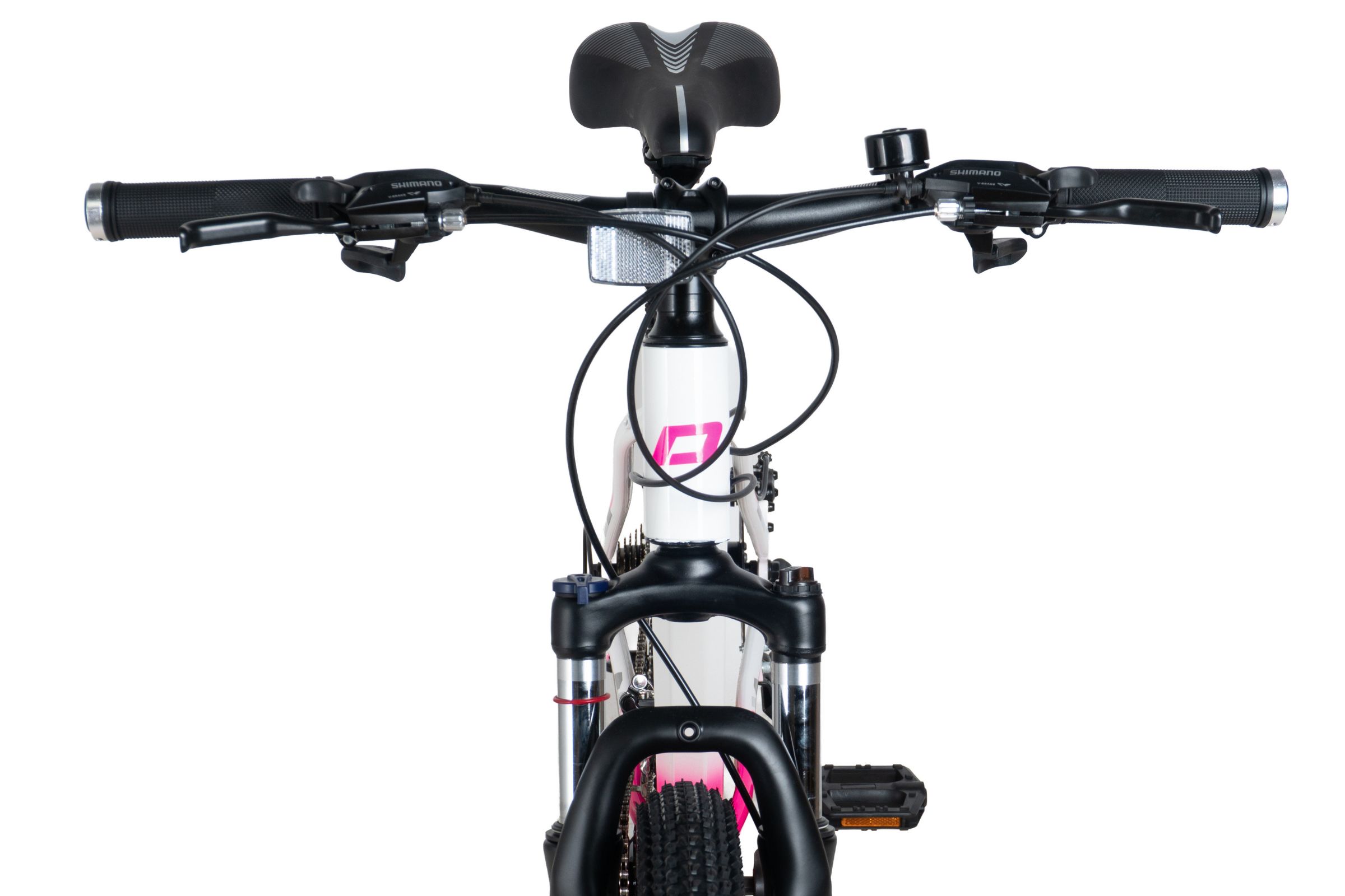 davi bella alumínium mtb kerékpár, 27,5", 160 185 cm, 21 sebesség,rózsaszín/fehér
