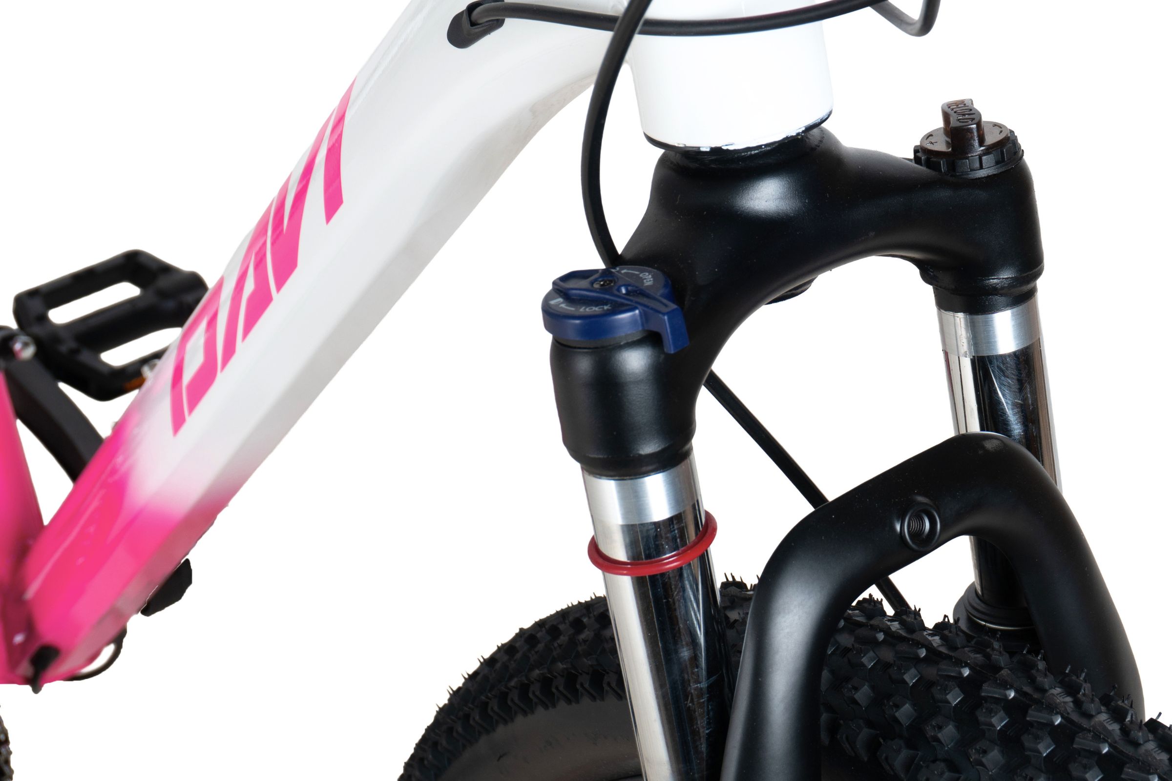 davi bella alumínium mtb kerékpár, 27,5", 160 185 cm, 21 sebesség,rózsaszín/fehér