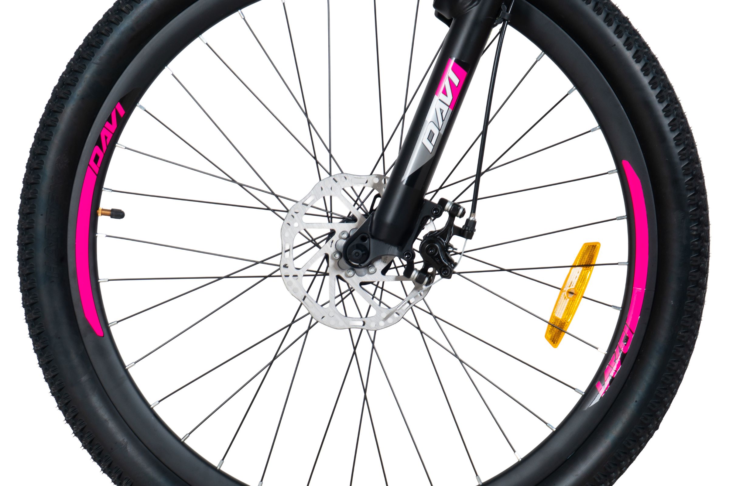 davi bella alumínium mtb kerékpár, 27,5", 160 185 cm, 21 sebesség,rózsaszín/fehér