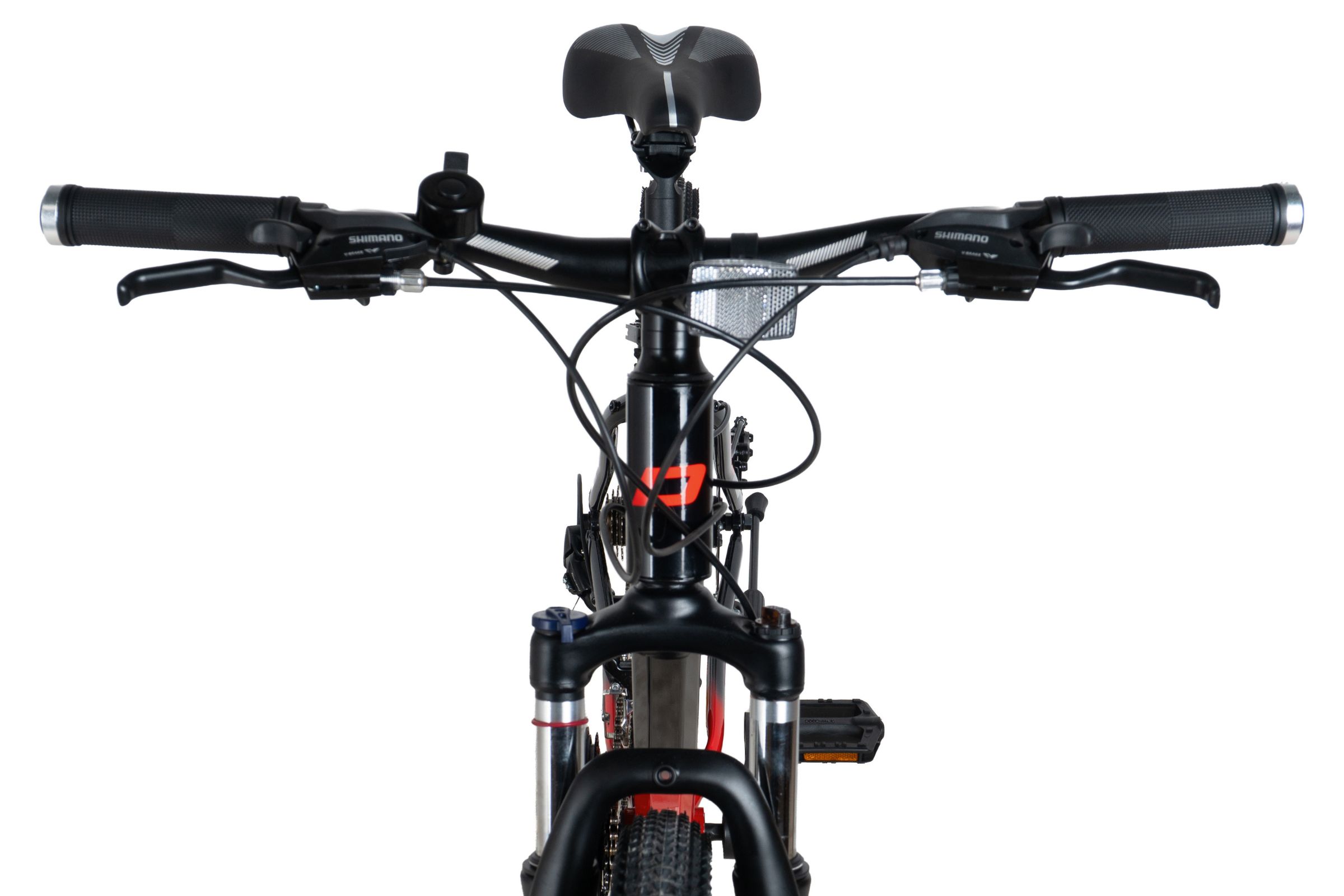 davi montaro alumínium mtb kerékpár, 27.5", 160 185 cm, 21 sebesség, piros/fekete (copy)