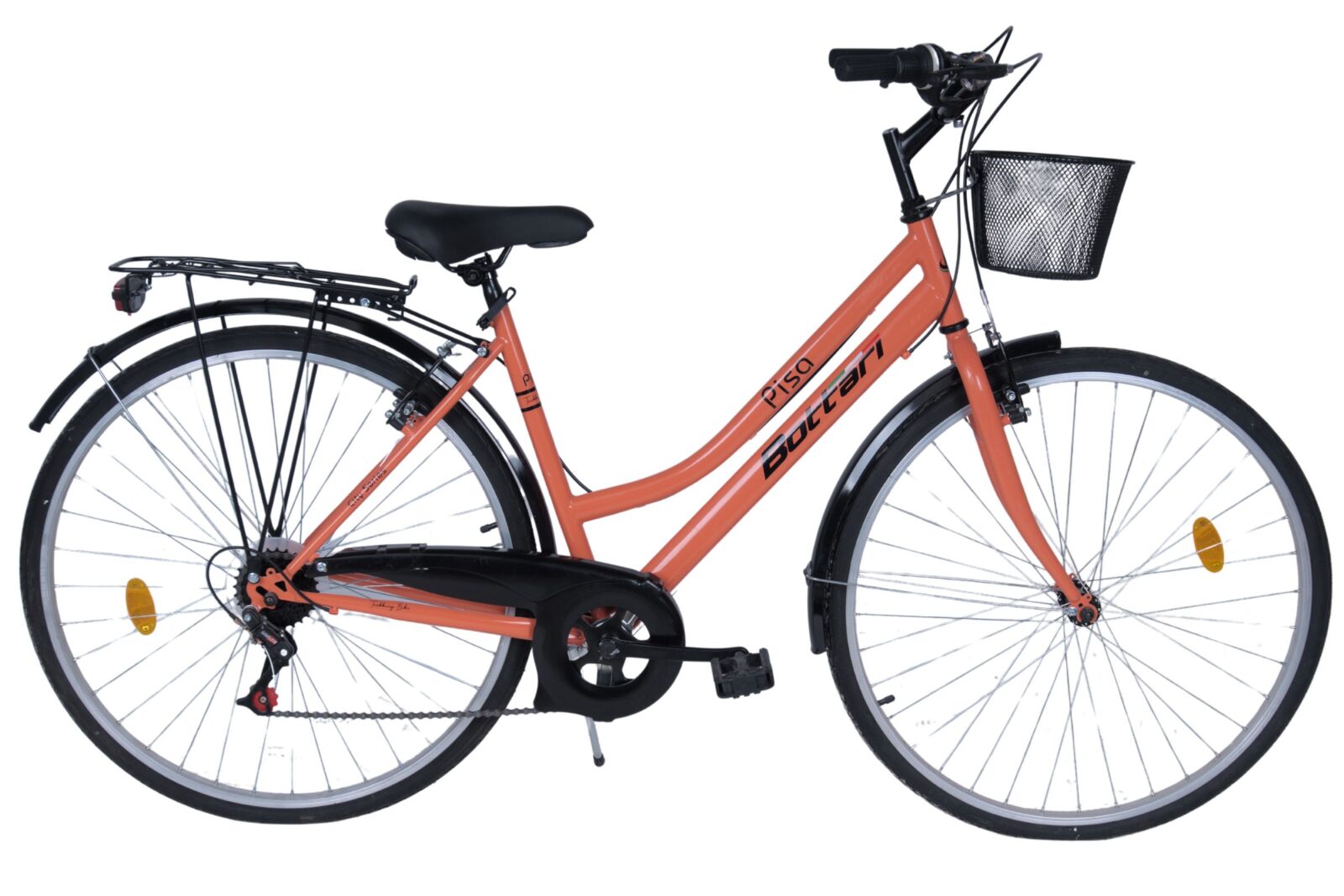 pisa bottari trekking kerékpár 28", 165 190 cm, 6 sebesség, narancs outlet