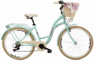 Goetze Mood Női kerékpár, 6 sebesség 26, 17" váz, 155-180 cm, Menta - Outlet