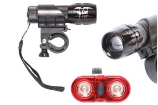 LED kerékpár lámpa készlet 10W