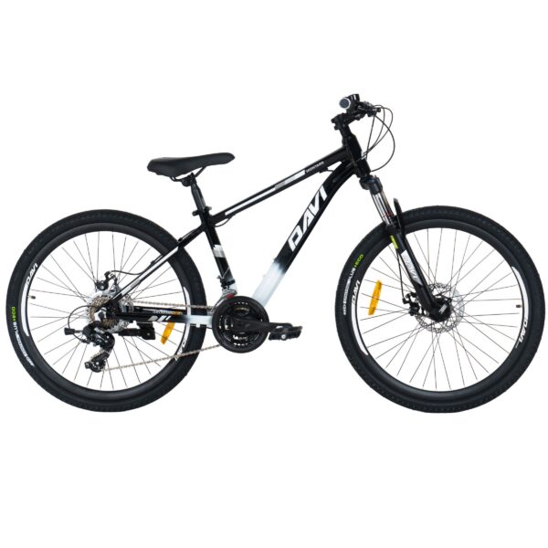 davi montaro alumínium mtb kerékpár, 26", 145 170 cm, 21 sebesség, fekete/fehér