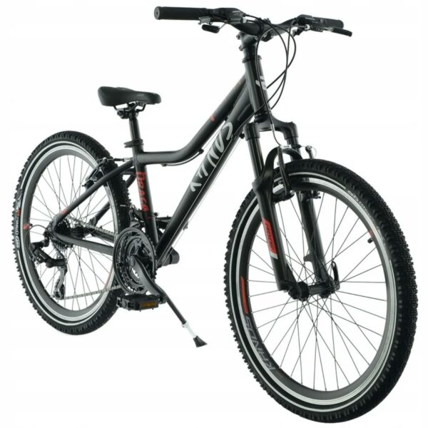 kands dragon kerékpár 24'', 130–165 cm, fekete