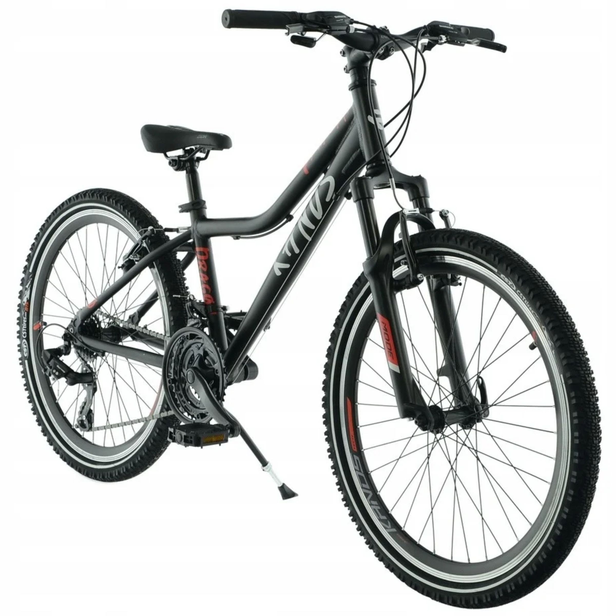 Kands Dragon kerékpár 24'', 130–165 cm, Fekete