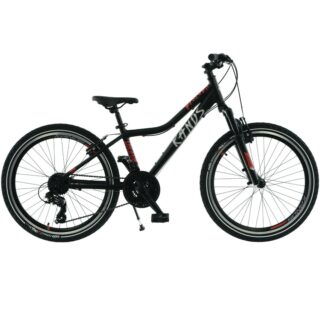 Kands Dragon kerékpár 24'', 130–165 cm, Fekete