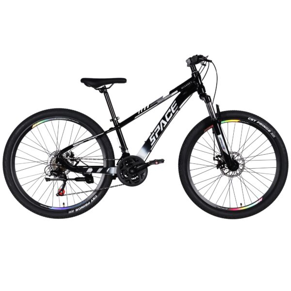 mercury mtb 26" kerékpár alumínium, 145 170 cm, 21 sebesség, fekete/fehér