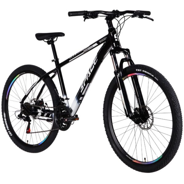 mercury mtb 27.5" kerékpár alumínium, 160 185 cm, 21 sebesség, fekete