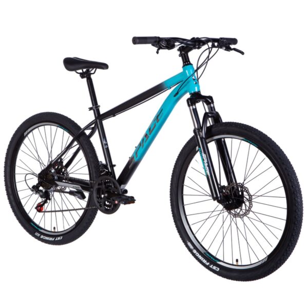 mars 27.5" mtb kerékpár, 160 190 cm, 21 sebesség, kék/fekete