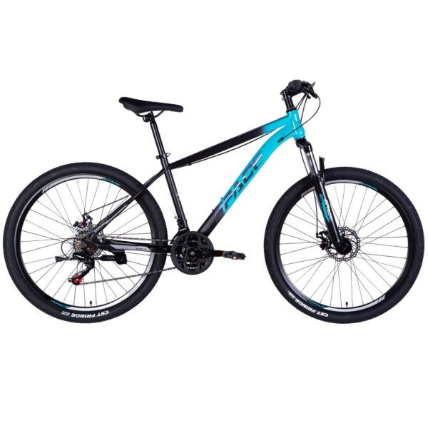 mars 27.5" mtb kerékpár, 160 190 cm, 21 sebesség, kék/fekete
