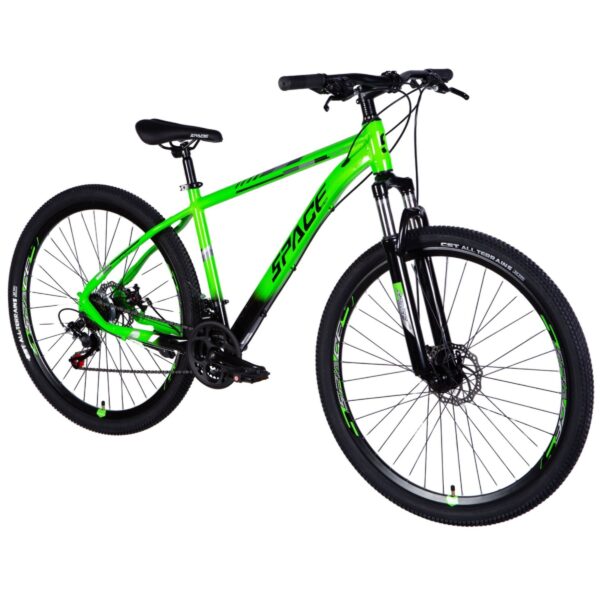 mercury mtb 29" kerékpár alumínium, 170 195 cm, 21 sebesség, zöld
