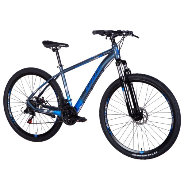 mercury mtb 29" kerékpár alumínium, 170 195 cm, 21 sebesség, kék