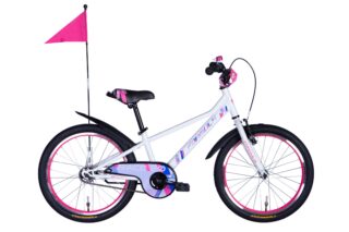 Race Gyerek kerékpár, 20", 110-135 cm, Fehér - Outlet