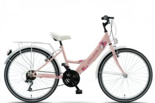 Kands Giulietta Gyerek kerékpár 24", 18 sebesség, 130-165 cm, Rózsaszín - Outlet