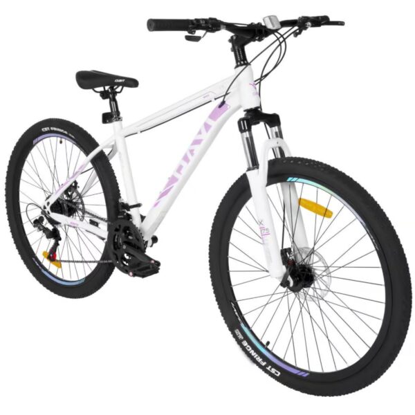 davi bonita mtb kerékpár, 27,5", 160 185 cm, 21 sebesség, fehér